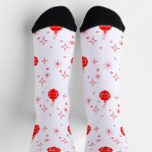 Neujahrsfeiermuster Socken (Oben)