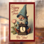 Neujahrsfenster Fensteraufkleber (Blatt 2)