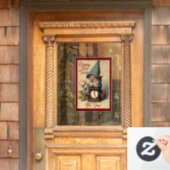 Neujahrsfenster Fensteraufkleber (Haustür)