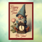 Neujahrsfenster Fensteraufkleber (Blatt 3)