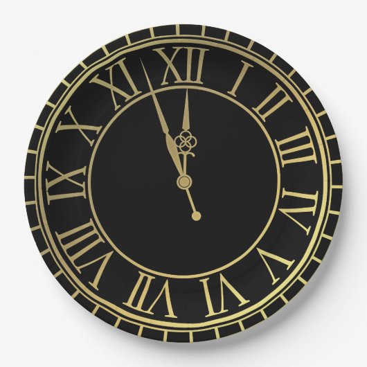 Neujahrsferien 9" Teller (Vorderseite)