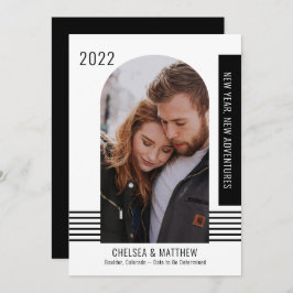 Neujahrsfest im Foto BW Verlobung Announ Ankündigung