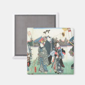 Neujahrsfest, Magnet (Vorderseite/Rückseite)