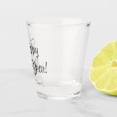 Neujahrsfest Schnapsglas (Rechts)