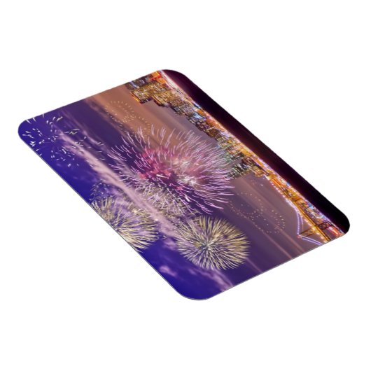 Neujahrsfeuer von San Francisco Magnet (Rechte Seite)