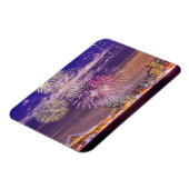 Neujahrsfeuer von San Francisco Magnet (Linke Seite)