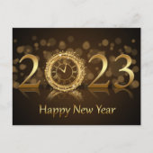 Neujahrsfeuerfest Feiertagspostkarte (Vorderseite)