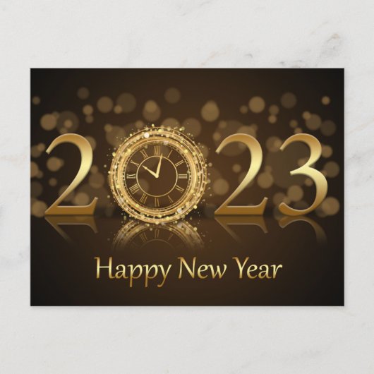 Neujahrsfeuerfest Feiertagspostkarte (Vorderseite)