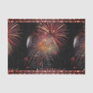 Neujahrsfeuerwerk Funkeln Seidenpapier
