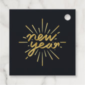 Neujahrsfoto Geschenkanhänger (Rückseite)