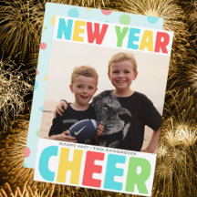 Neujahrsfreude Helle Farbige Freude