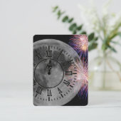 Neujahrsgeschäft Vielen Dank Feiertagskarte (Stehend Vorderseite)