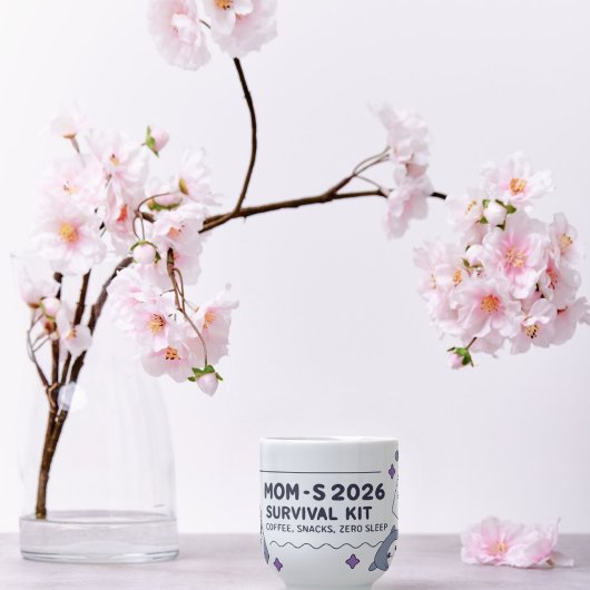 Neujahrsgeschenk für müde Mütter, null Schlaf! Kaffeetasse