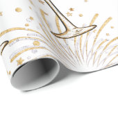 Neujahrsgeschenk für Party Geschenkpapier (Rolleneckpunkt)