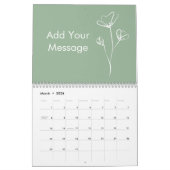 Neujahrsgeschenk für personalisierte Lehrer Kalender (Mär 2026)