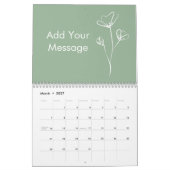 Neujahrsgeschenk für personalisierte Lehrer Kalender (Mär 2027)