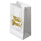 Neujahrsgeschenktüte Kleine Geschenktüte (Vorderseite Schrägansicht)