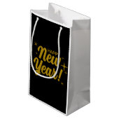 Neujahrsgeschenktüte Kleine Geschenktüte (Rückseite Schrägansicht)