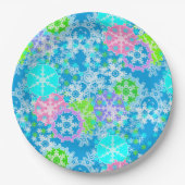 Neujahrsgestaltung Pappteller (Vorderseite)