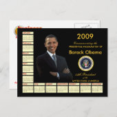 Neujahrsgruß im Unternehmen Postkarte (Vorne/Hinten)