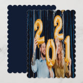 Neujahrsgrüße, 2021, save the date (Vorne/Hinten)
