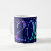 Neujahrsgrüße 2025 kaffeetasse (Vorderseite Links)