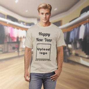 Neujahrsgrüße auf Sand Color T - Shirt