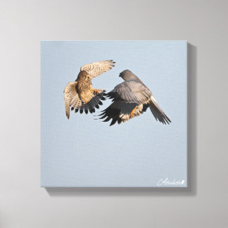 Neujahrsgrüße Leinwanddruck