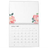 Neujahrskalender 2023, Blume, Jan. Kalender (Jan 2027)