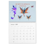 Neujahrskalender Kalender (Jan 2027)