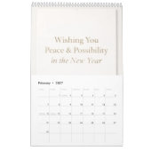 Neujahrskalender Kalender (Feb 2027)