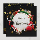 Neujahrskarte (Vorne/Hinten)