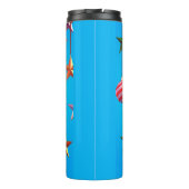 Neujahrskarte Bonjour 2024 Thermosbecher (Rückseite)