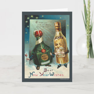 Neujahrskarte Feiertagskarte