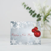 Neujahrskarte Feiertagspostkarte (Stehend Vorderseite)