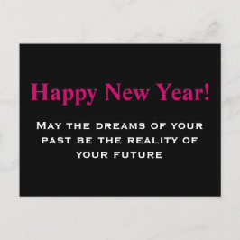 Neujahrskarte Feiertagspostkarte