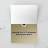 Neujahrskarte für die Maus Feiertagskarte (Innenseite)