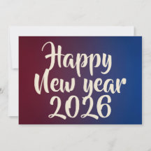 Neujahrskarte mit Gruß