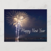 Neujahrskarte Postkarte (Vorderseite)