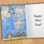 Neujahrskarte von Nicole Janes Feiertagskarte