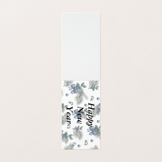 Neujahrskarten (Außenseite Aufgefaltet)