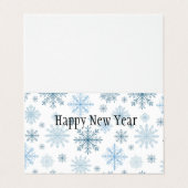 Neujahrskarten (Außenseite Aufgefaltet)