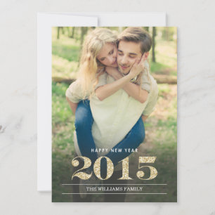 Neujahrskarten 2015 feiertagskarte