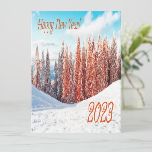 Neujahrskarten 2023, (Stehend Vorderseite)