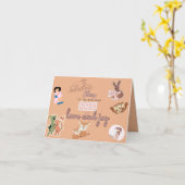 Neujahrskarten - Liebe und Freude der Kriyas Colle Karte (Gelbe Blume)