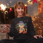 Neujahrskatze Sweatshirt