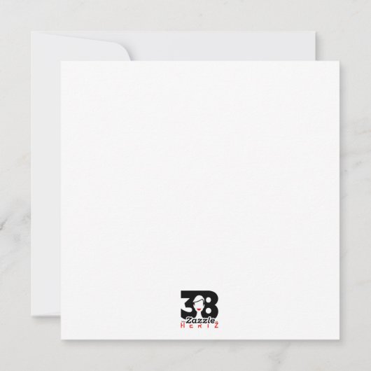 Neujahrskranz Feiertagskarte (Rückseite)