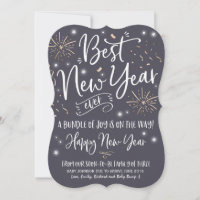 Neujahrskündigung der Schwangerschaft Neujahr 2018