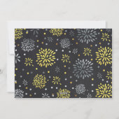 Neujahrskündigung der Schwangerschaft Neujahrskart Feiertagskarte (Rückseite)