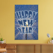 Neujahrslicht Leinwanddruck (Insitu (Wohnzimmer))